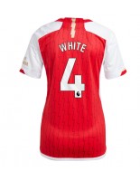Arsenal Benjamin White #4 Domácí Dres pro Dámské 2023-24 Krátký Rukáv